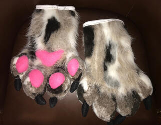 Merle Paws (Pattern by YBL Suits)